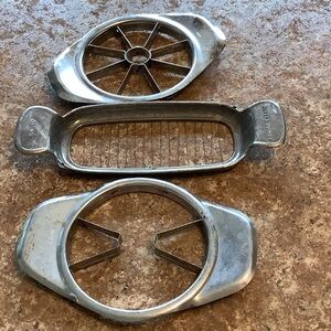 THREE DIFFERENT SLICERS